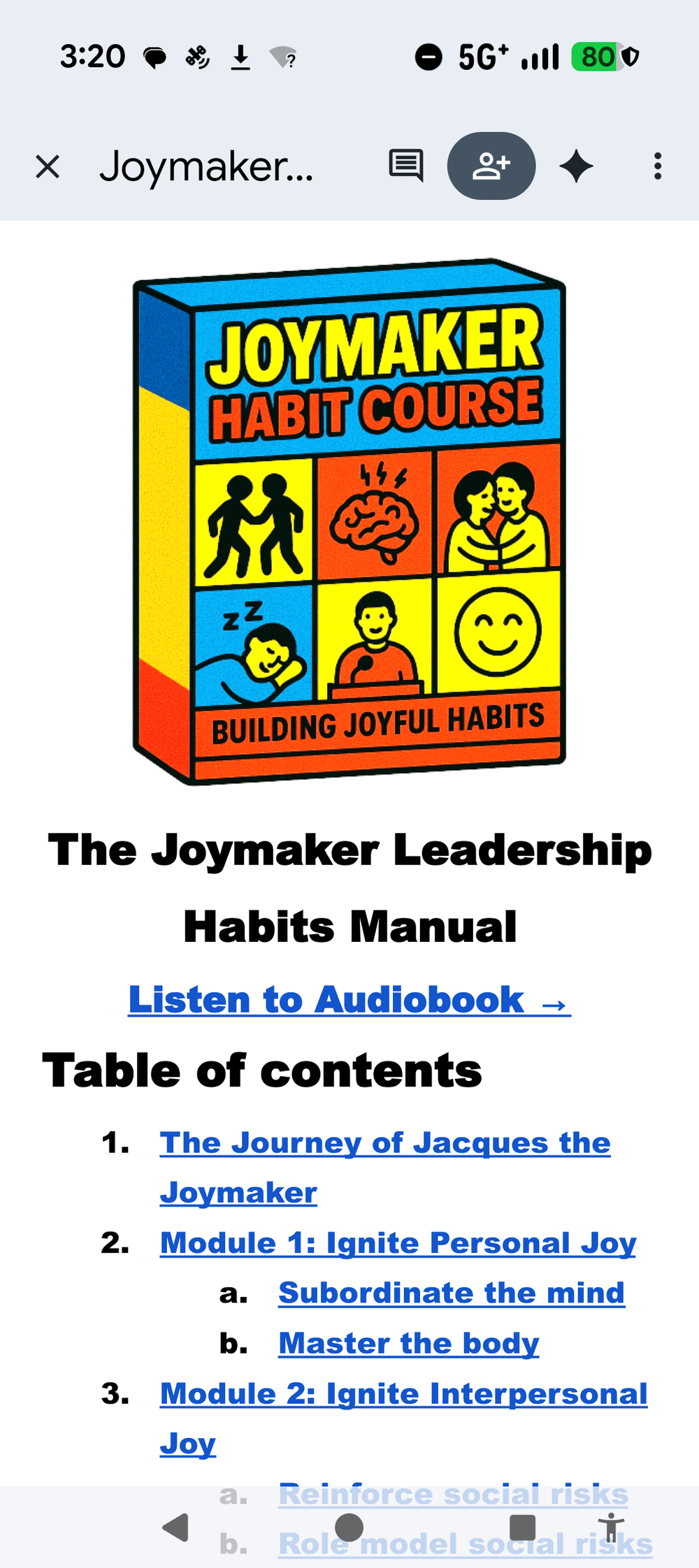Joymaker Prof: Programs & Resources for Fun Leaders