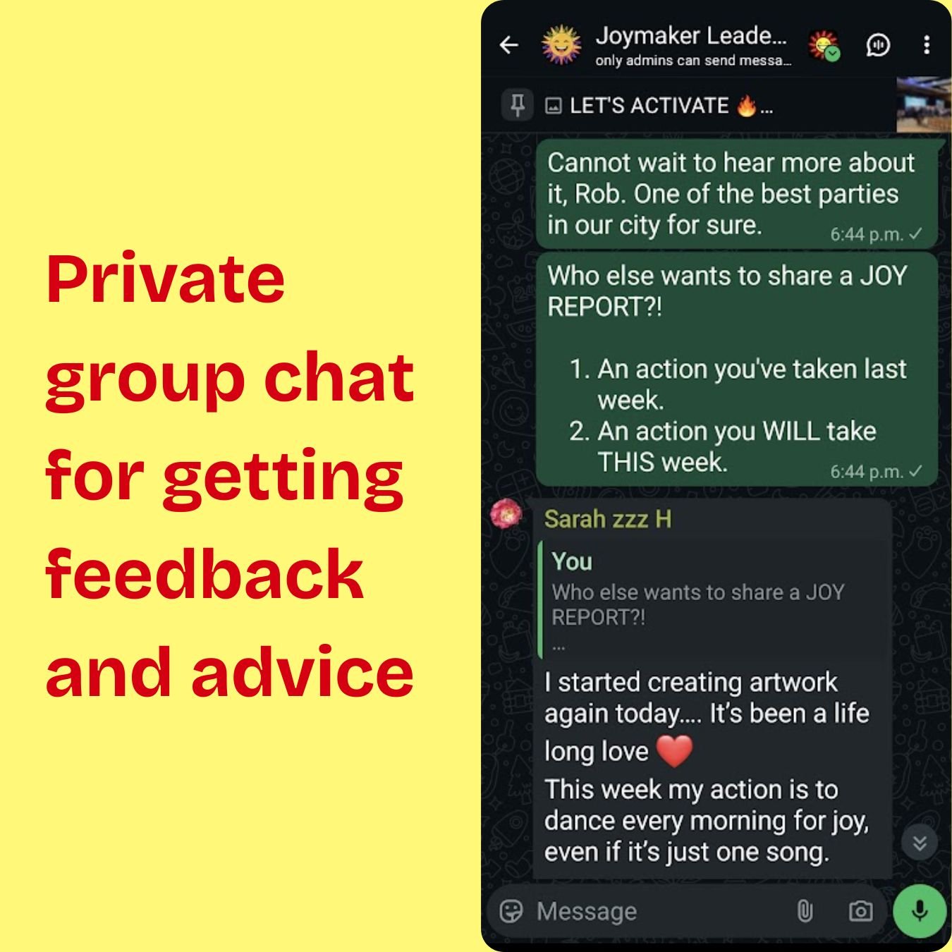 Joymaker Mafia 3 Month Membership - Joymaker Prof